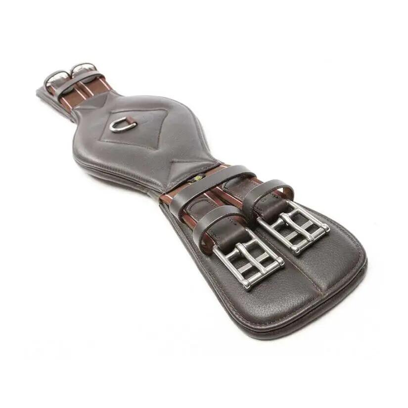 Sangle pour cheval courte avec élastique en cuir souple Kavalkade Comfort 3/3
