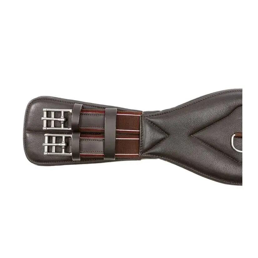 Sangle pour cheval courte avec élastique en cuir souple Kavalkade Comfort 2/3