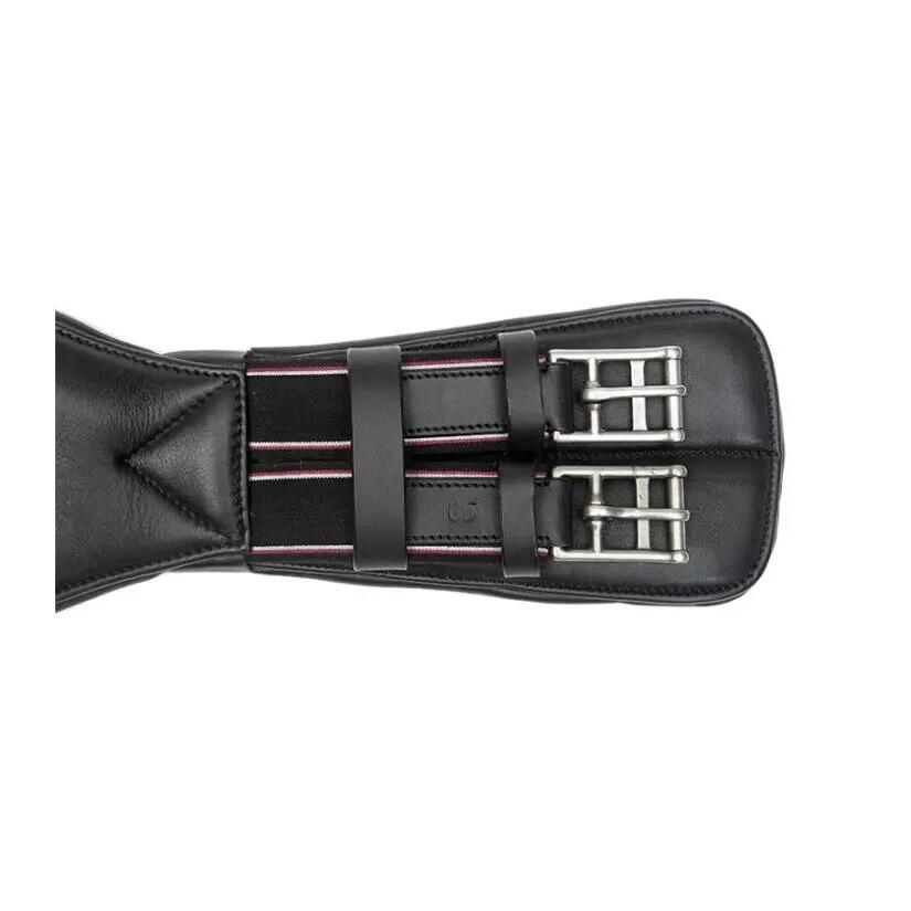 Krótki pas dla koni z miękką skórzaną gumą Kavalkade Comfort 3/4