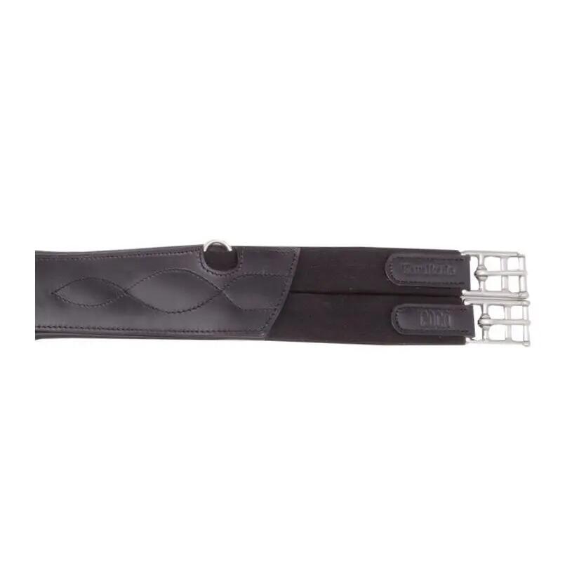 Cincha para caballos con elástico de cuero de doble cara Kavalkade 3/3
