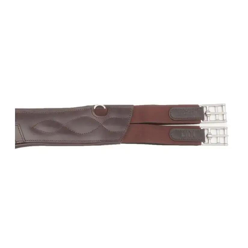 Cincha para caballos con elástico de cuero de doble cara Kavalkade 3/3