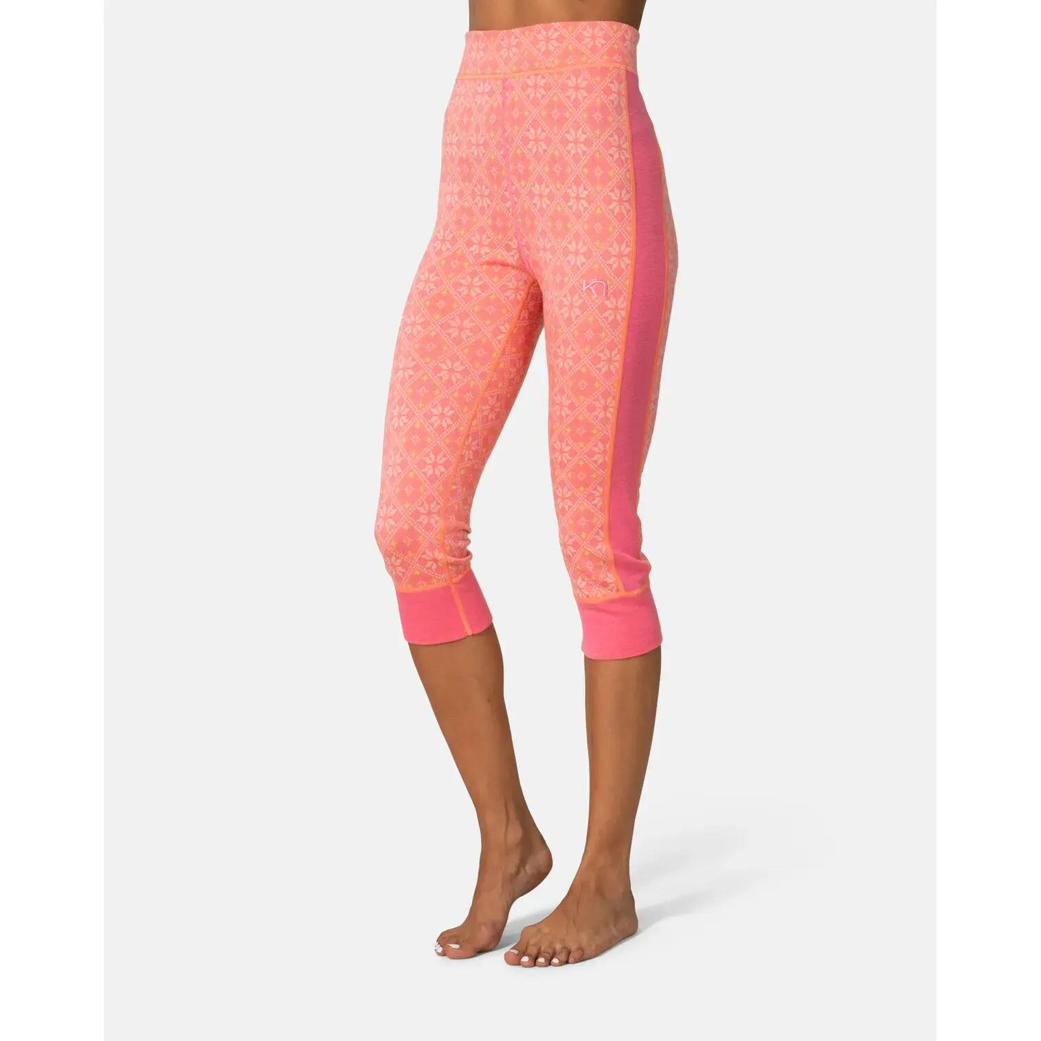 Legging 3/4 taille haute femme Kari Traa Rose 3/5