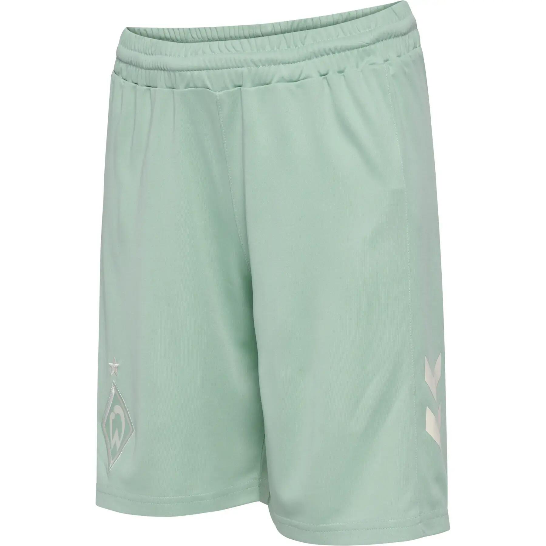 Korte buitenbroek kind Werder Bremen 2024/25 2/4