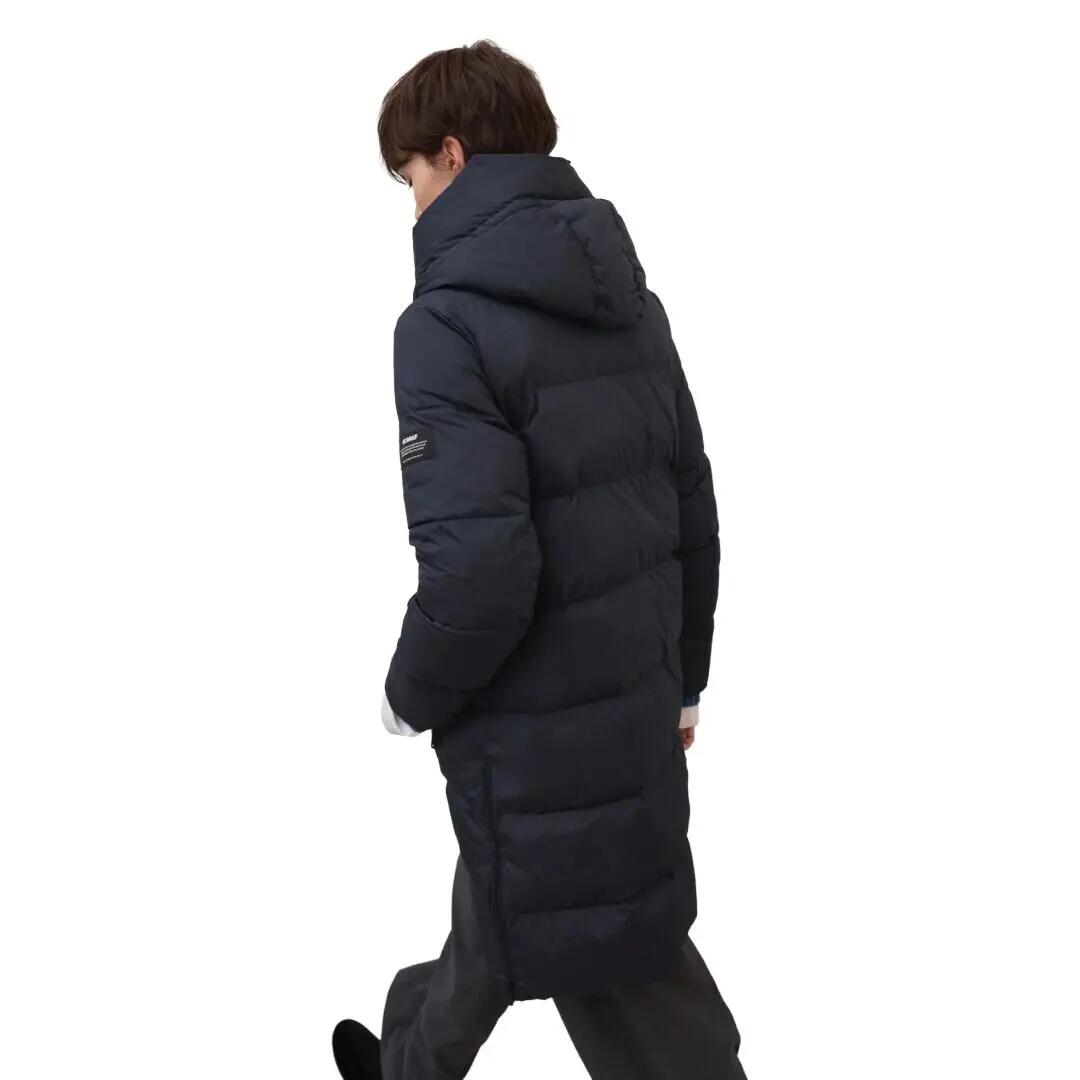 Cazadora Azul Ecoalf Manlie Jacket Deep Navy Repelente Al Agua 3/4