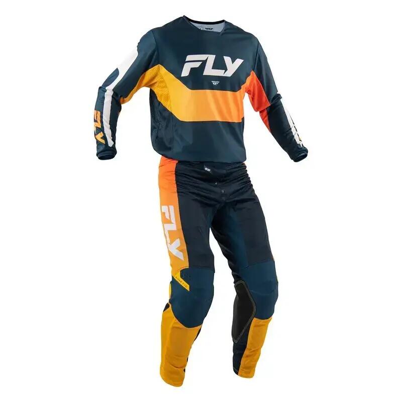 Calças moto cross Fly Racing Kinetic Mesh 2/4
