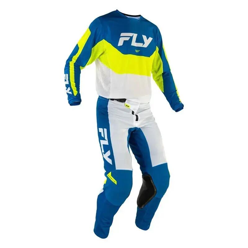 Pantalon moto cross Fly Racing Kinetic Mesh 2/4