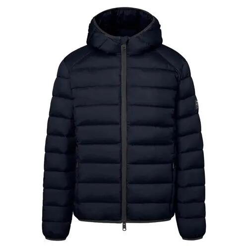 Cazadora Azul Marino Ecoalf Aspenalf Jacket Deep Navy Repelente Al Agua 5/5