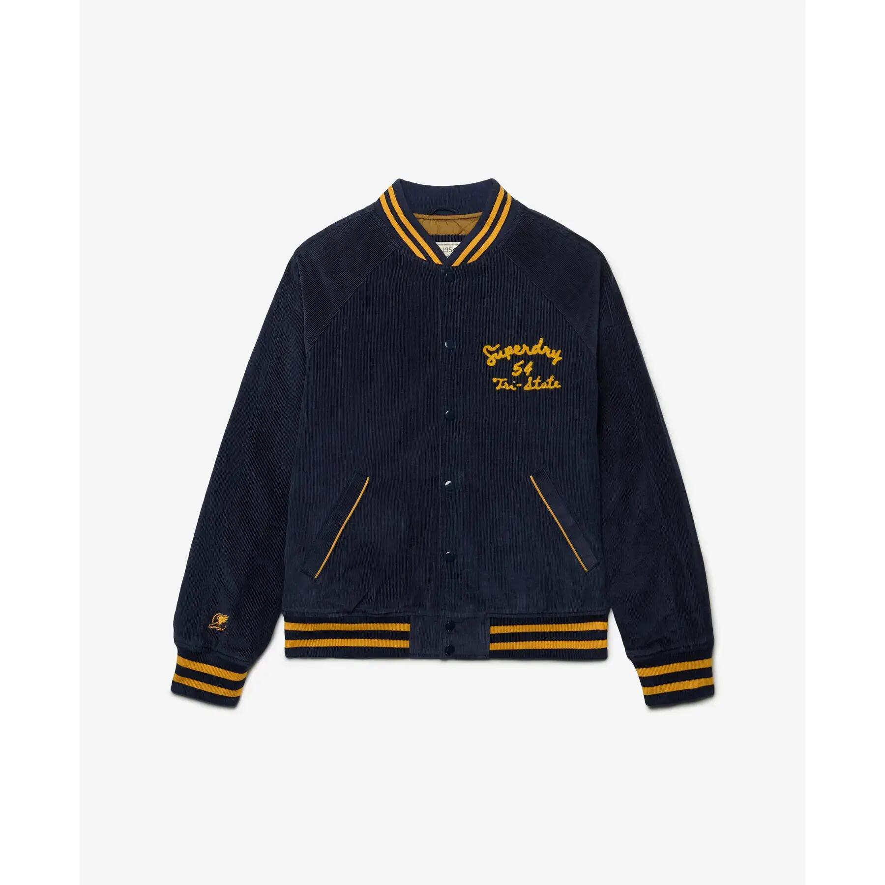 Blouson in velluto a coste Superdry Varsity 7/7