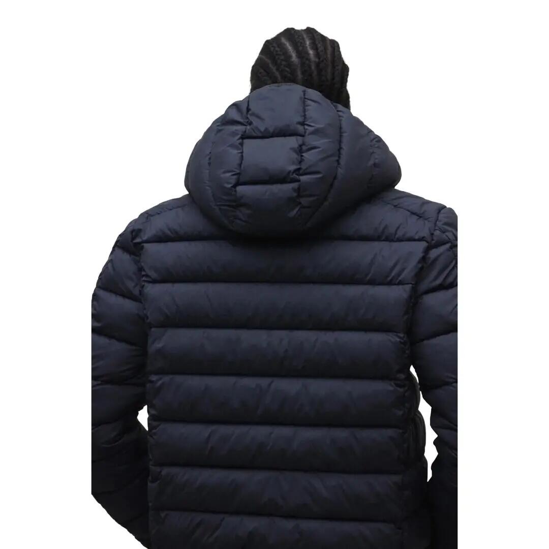 Cazadora Azul Marino Ecoalf Aspenalf Jacket Deep Navy Repelente Al Agua 3/5