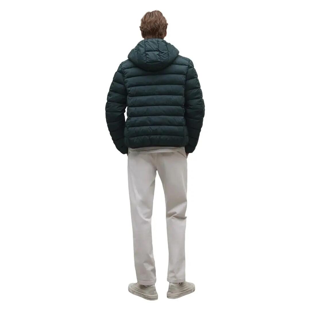 Cazadora Verde Ecoalf Aspenalf Jacket Cypress Repelente Al Agua 3/5