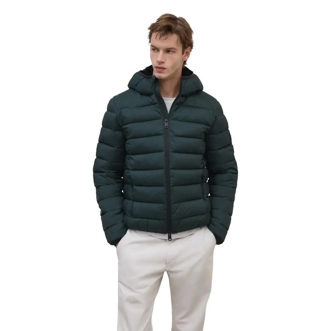 Cazadora Verde Ecoalf Aspenalf Jacket Cypress Repelente Al Agua 2/5