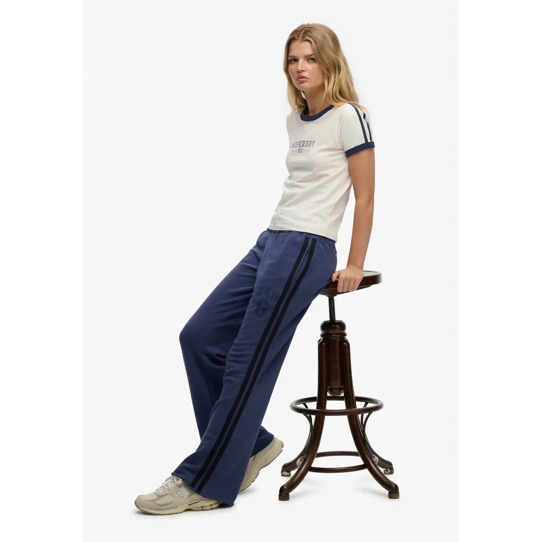 Women's joggers Superdry Ath Ess stripe 3/5