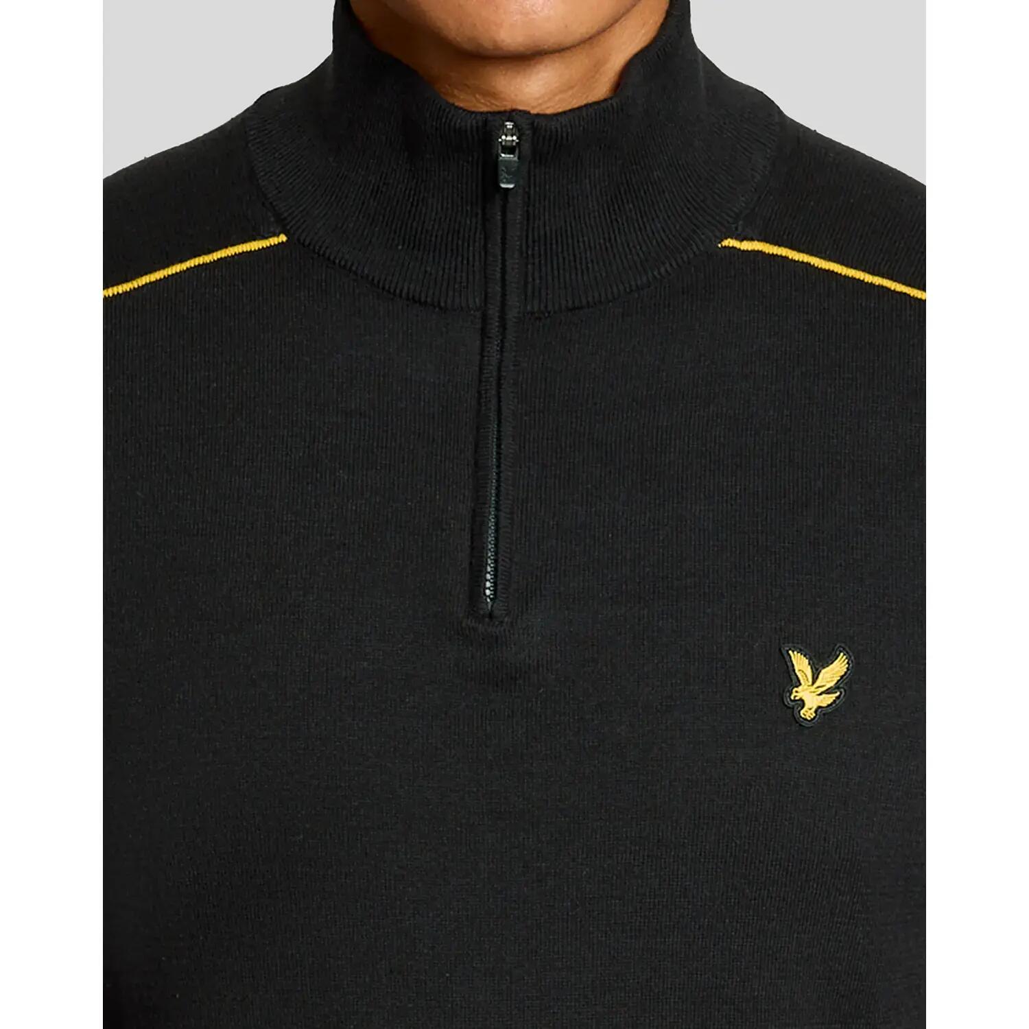 Pull 1/4 zip avec bordure Lyle & Scott 5/6