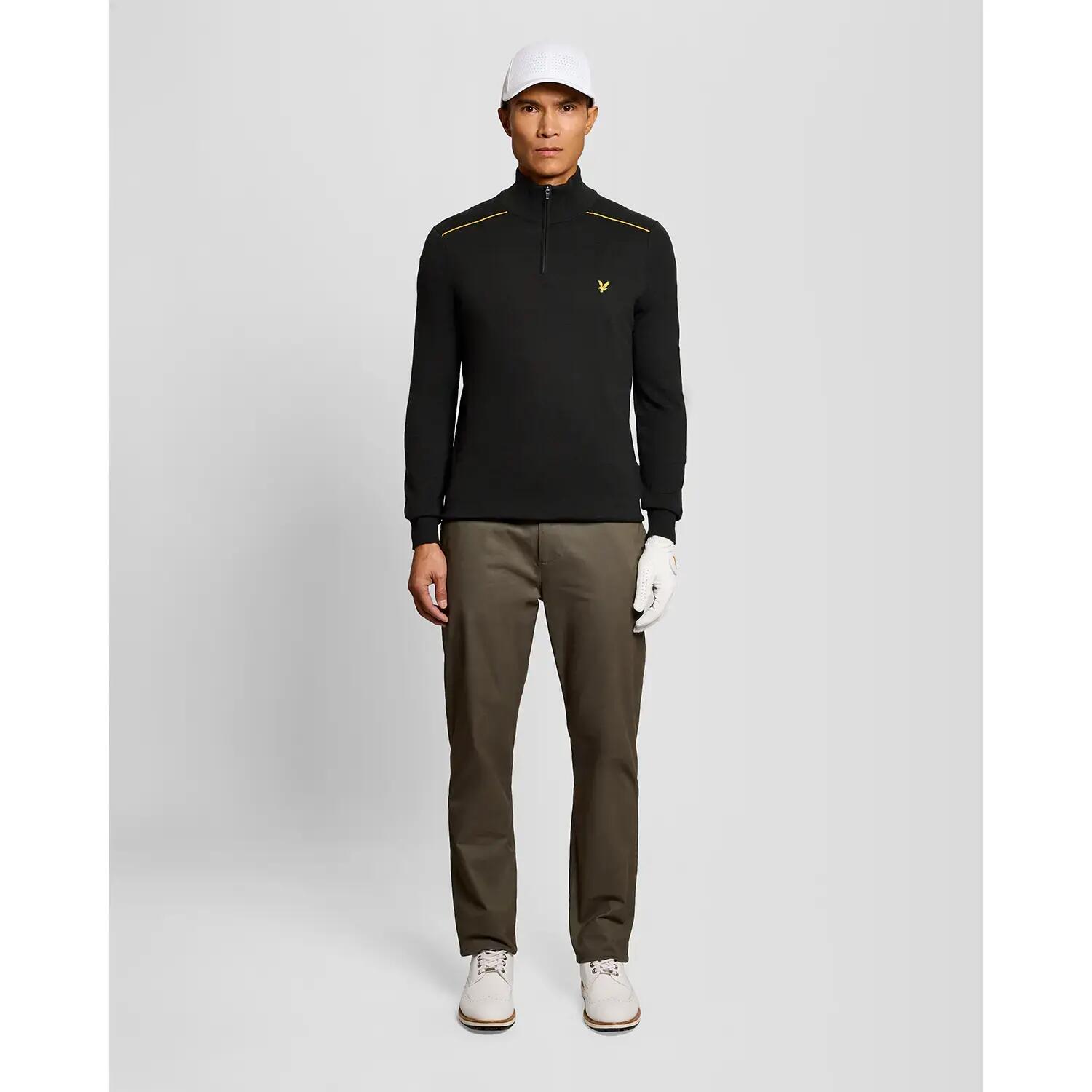 Pull 1/4 zip avec bordure Lyle & Scott 3/6