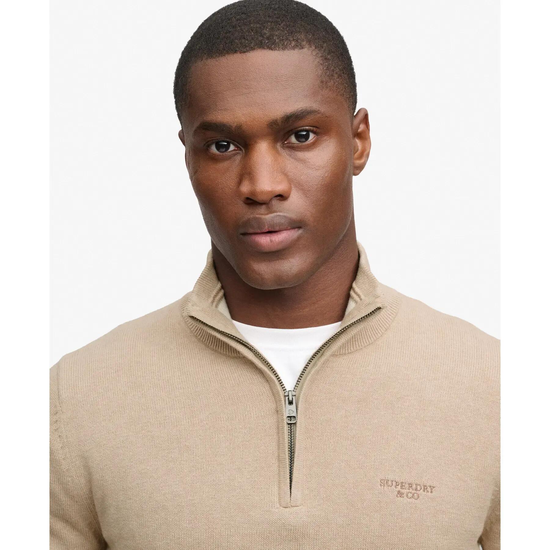 Pull demi-zip Superdry Prep Essential 4/7
