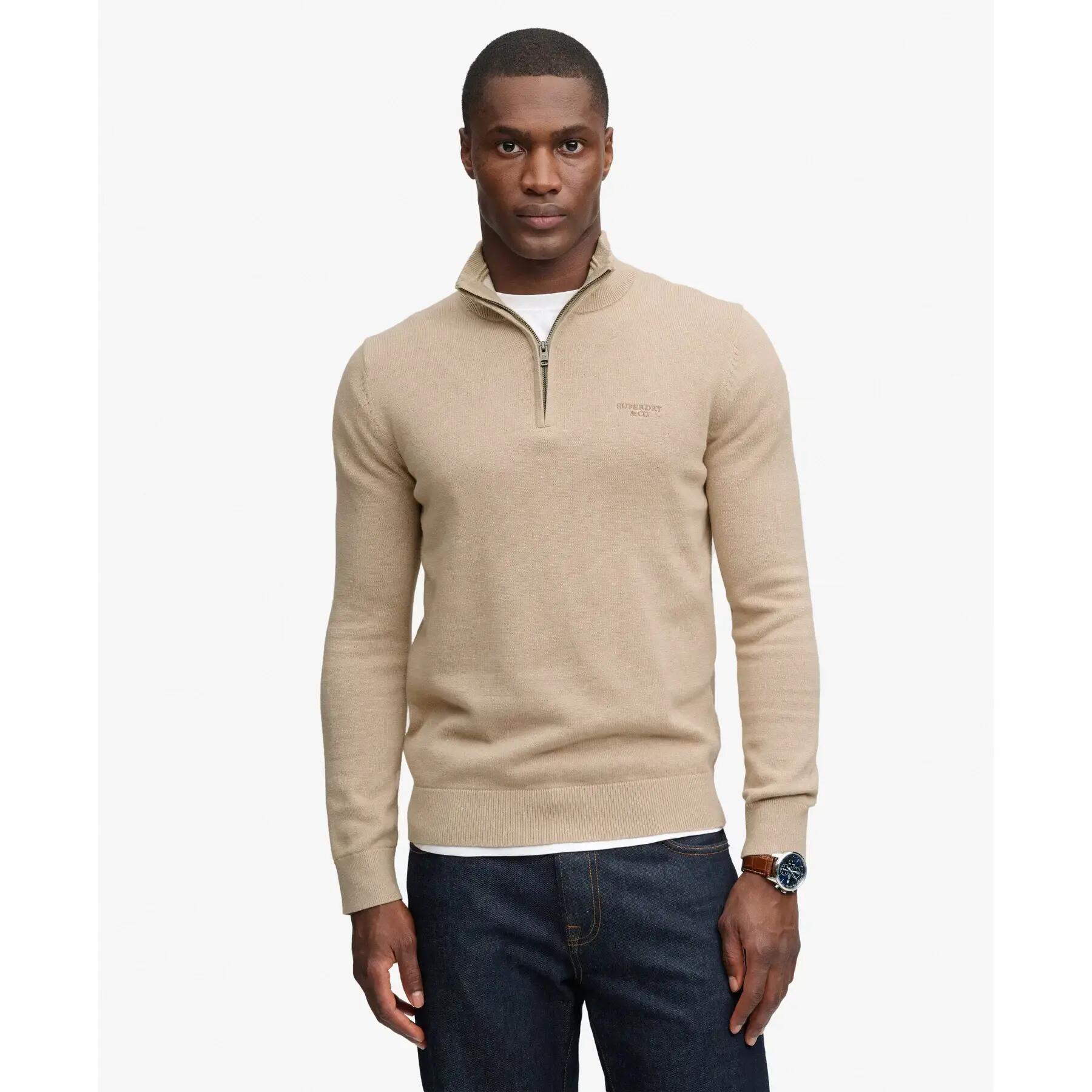 Pull demi-zip Superdry Prep Essential 2/7
