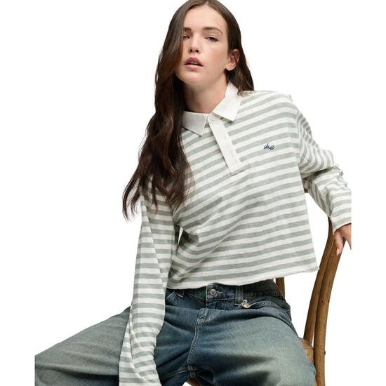 Polo manches longues femme Superdry Athletic Essentials