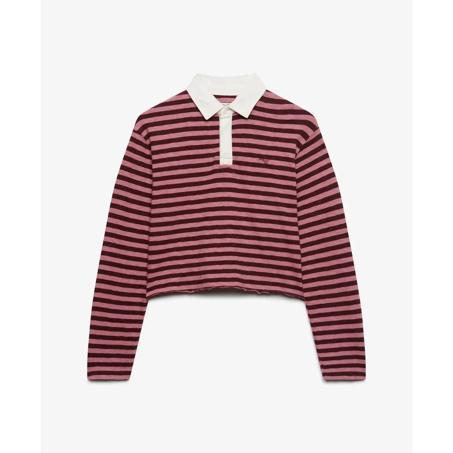 Women's long-sleeved polo shirt Superdry Athletic Essentials 7/7