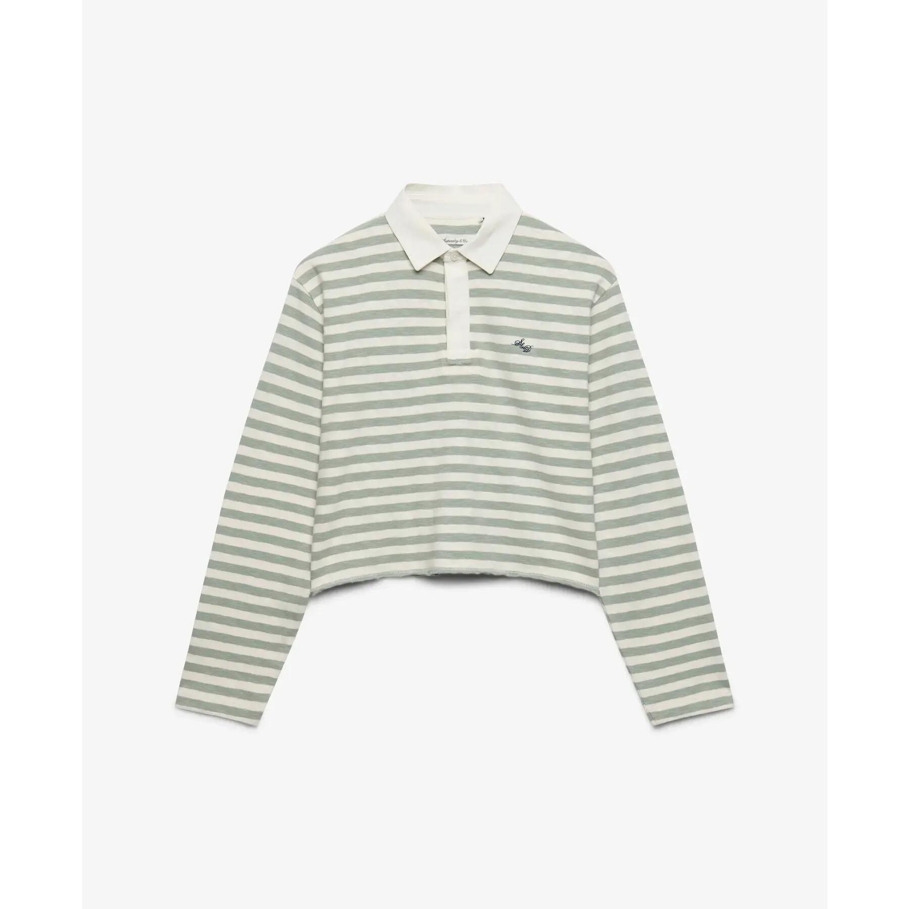 Women's long-sleeved polo shirt Superdry Athletic Essentials 7/7