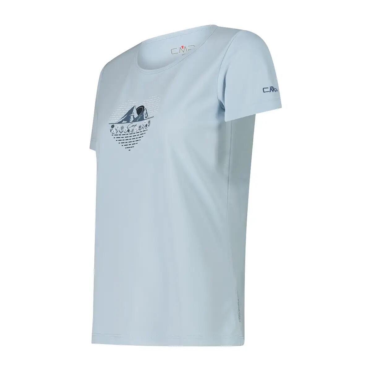 Koszulka polo z nadrukiem z przodu kobieta CMP 3/3