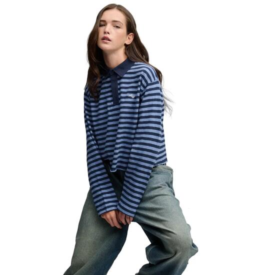 Polo manches longues femme Superdry Athletic Essentials