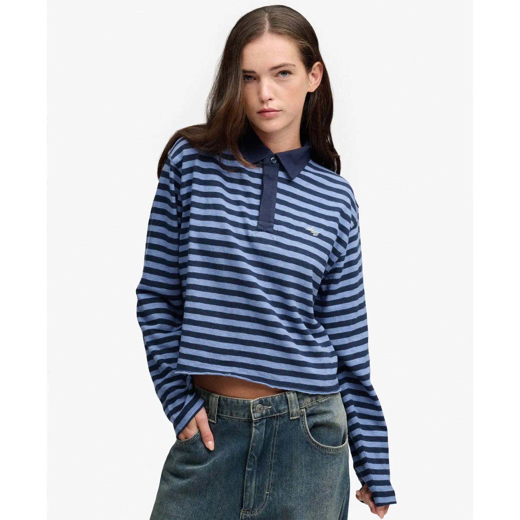 Polo manches longues femme Superdry Athletic Essentials 2/7