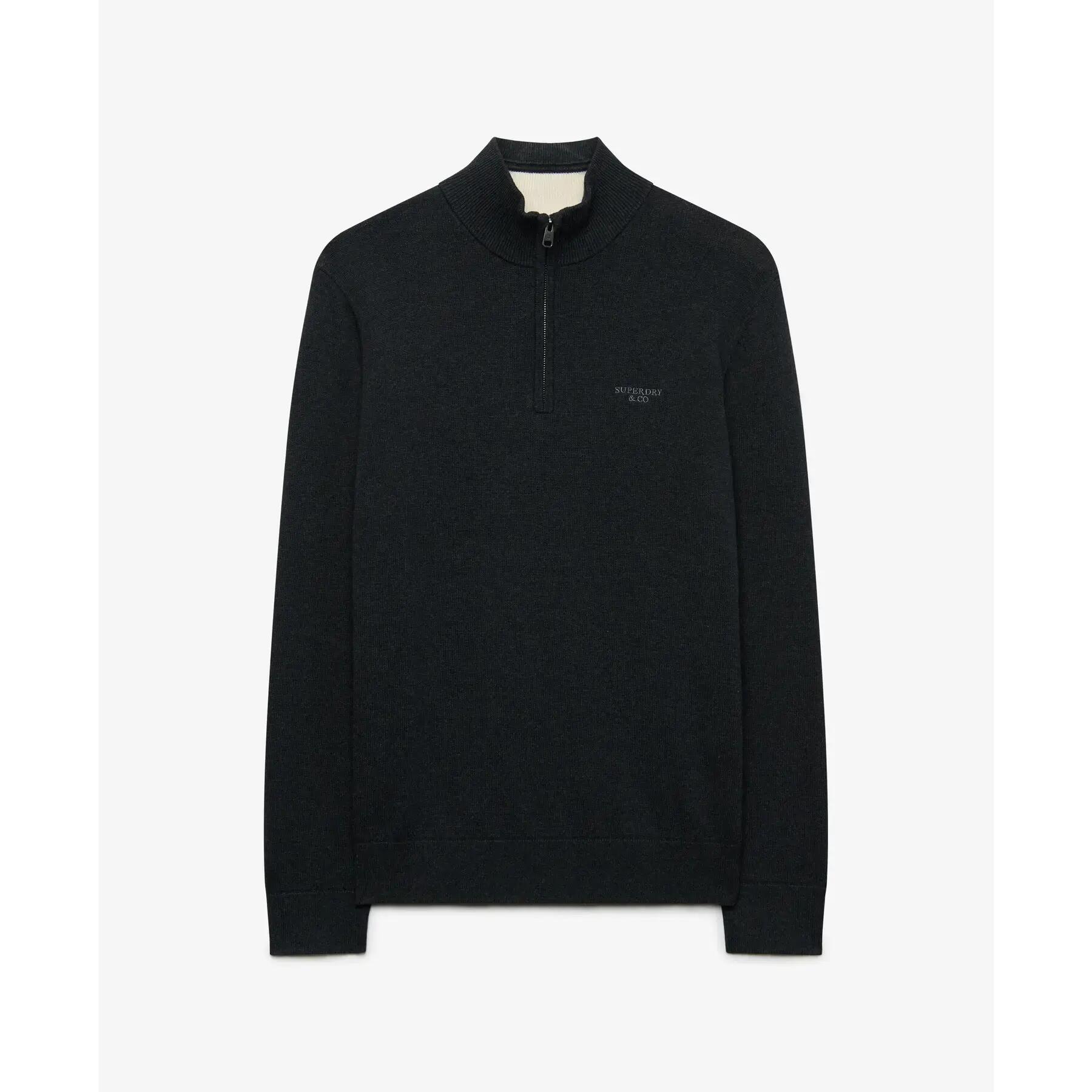 Trui met halve rits Superdry Prep Essential 7/7
