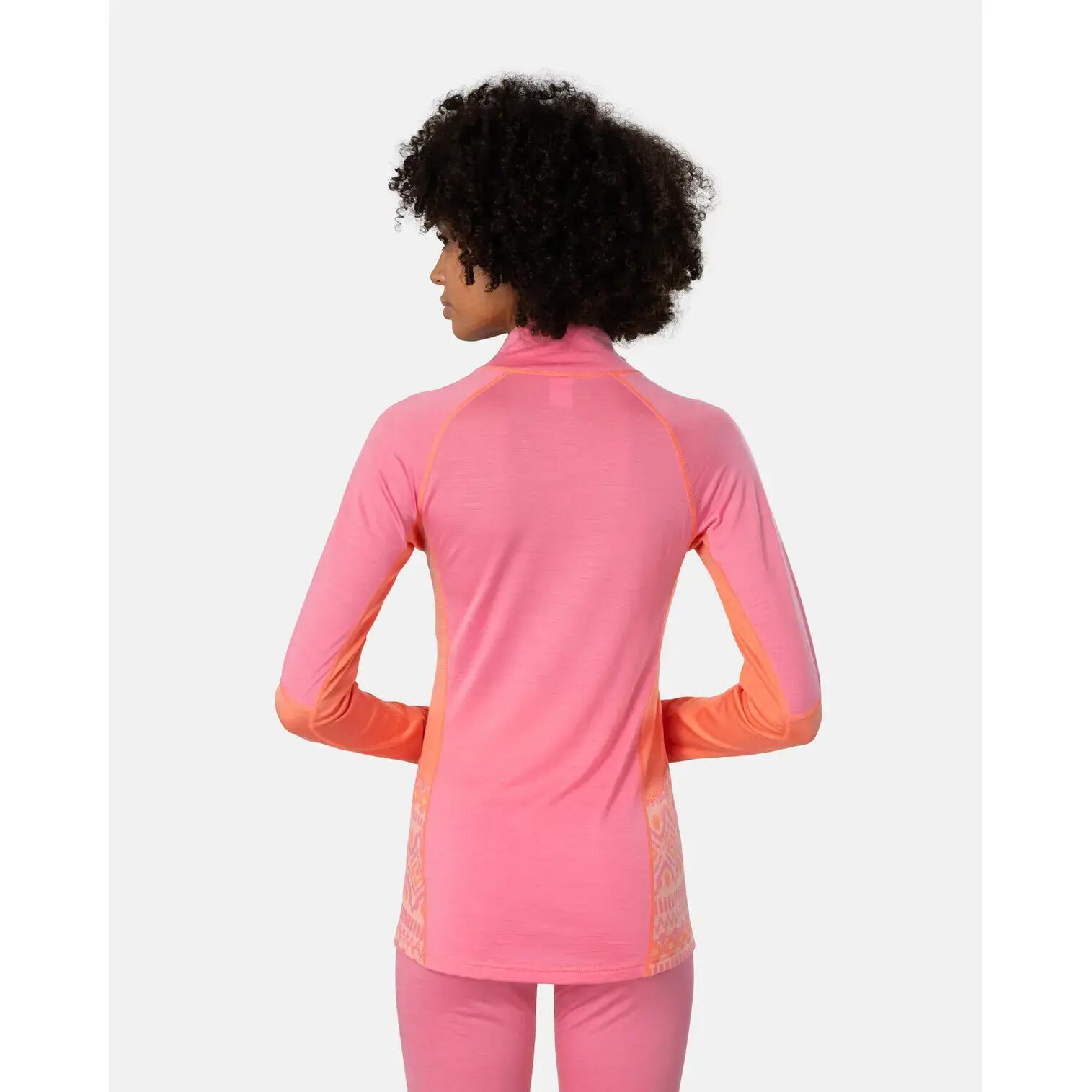 Maglia mezza zip maniche lunghe donna Kari Traa Malia 4/6