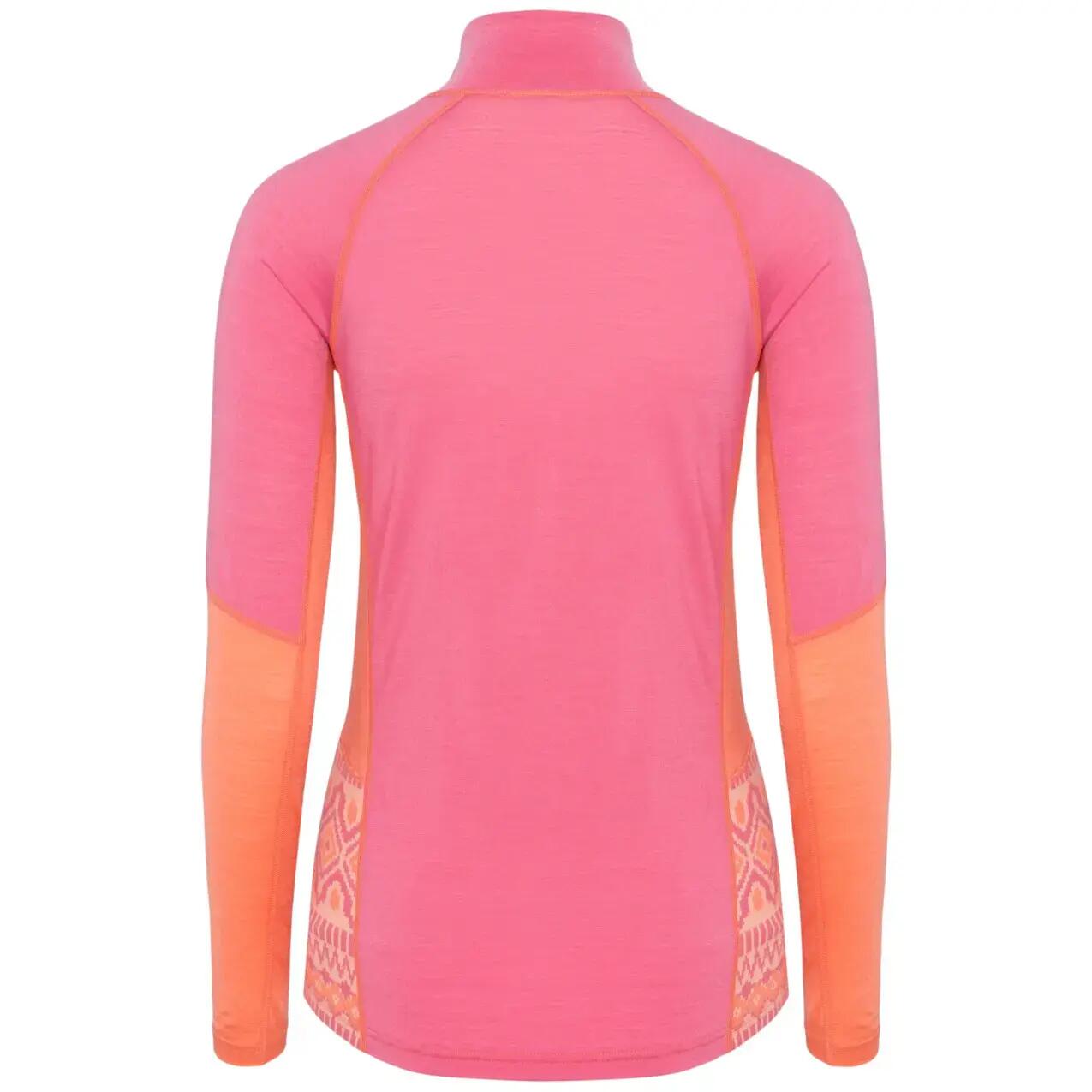 Maglia mezza zip maniche lunghe donna Kari Traa Malia 2/6