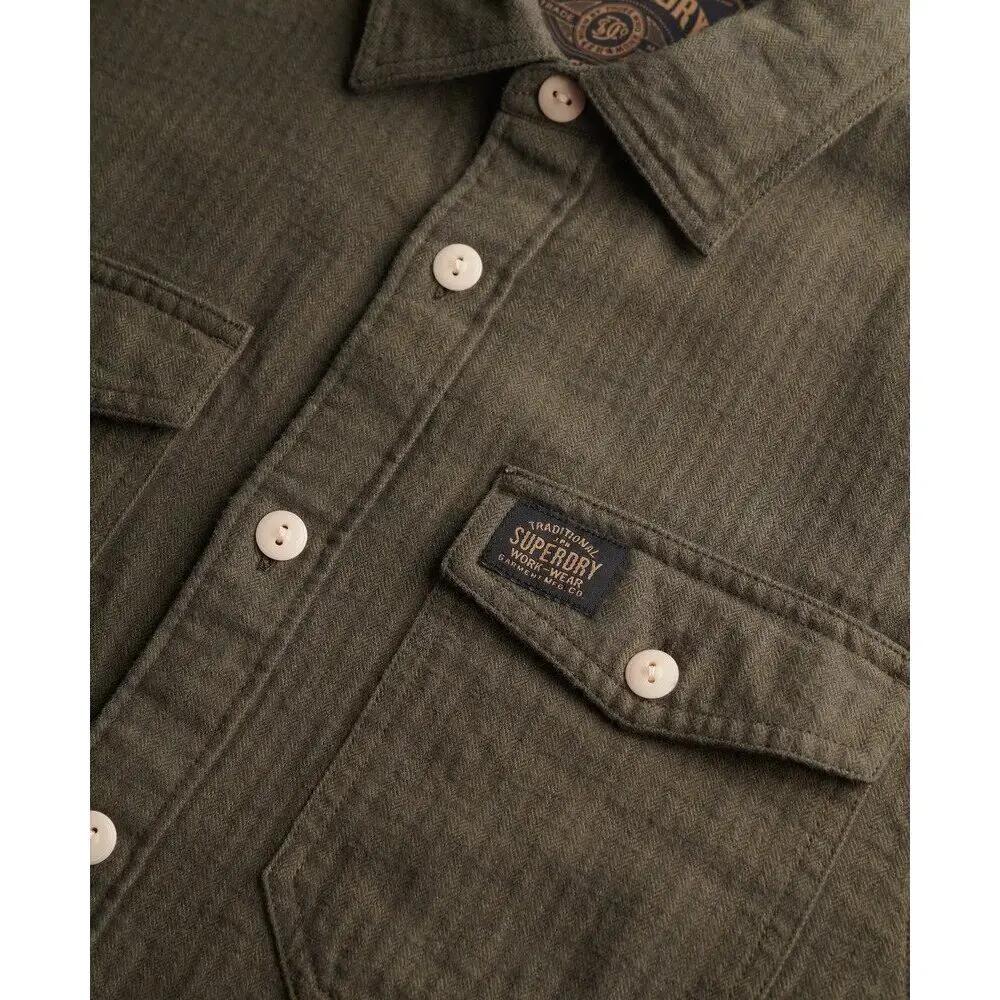Chevron workwear shirt Superdry 2/2