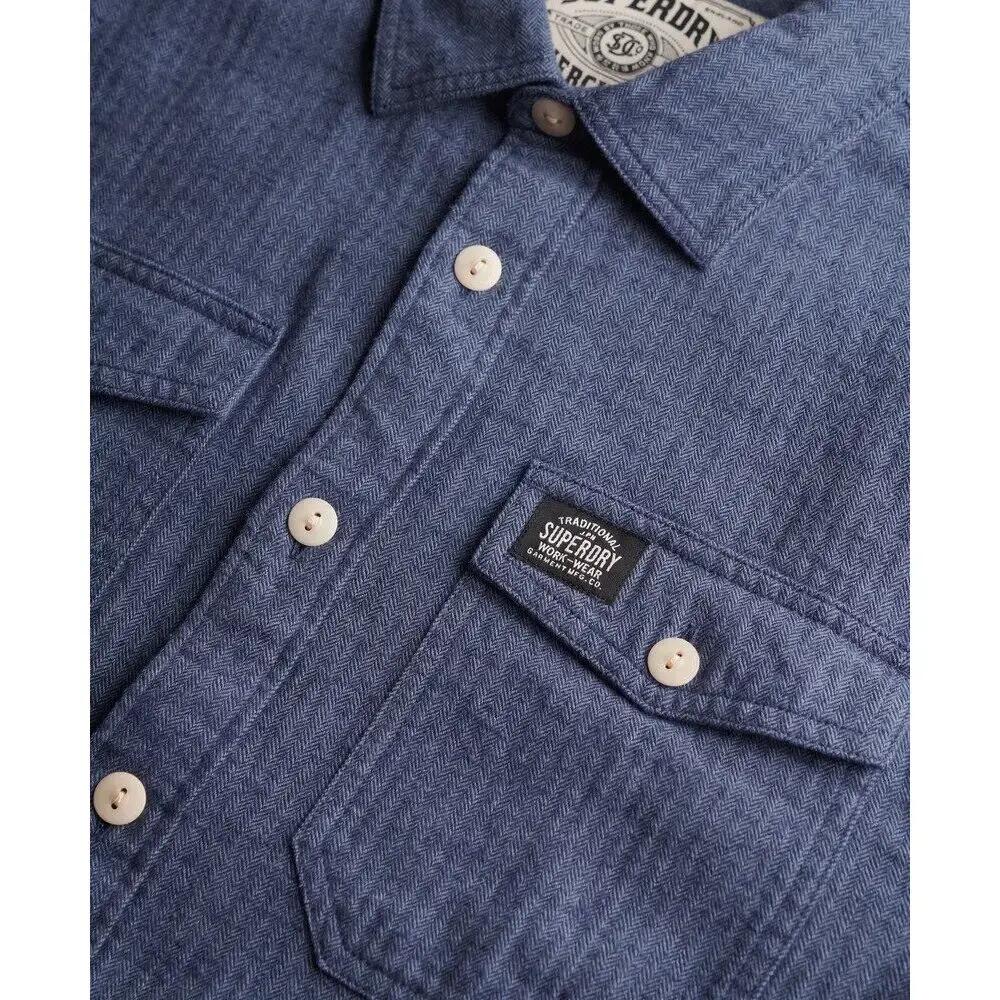 Chevron workwear shirt Superdry 2/2