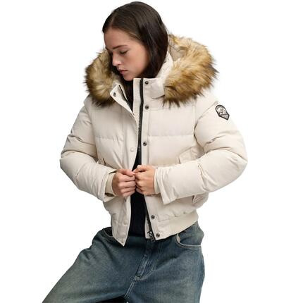 Doudoune à capuche femme Superdry Everest
