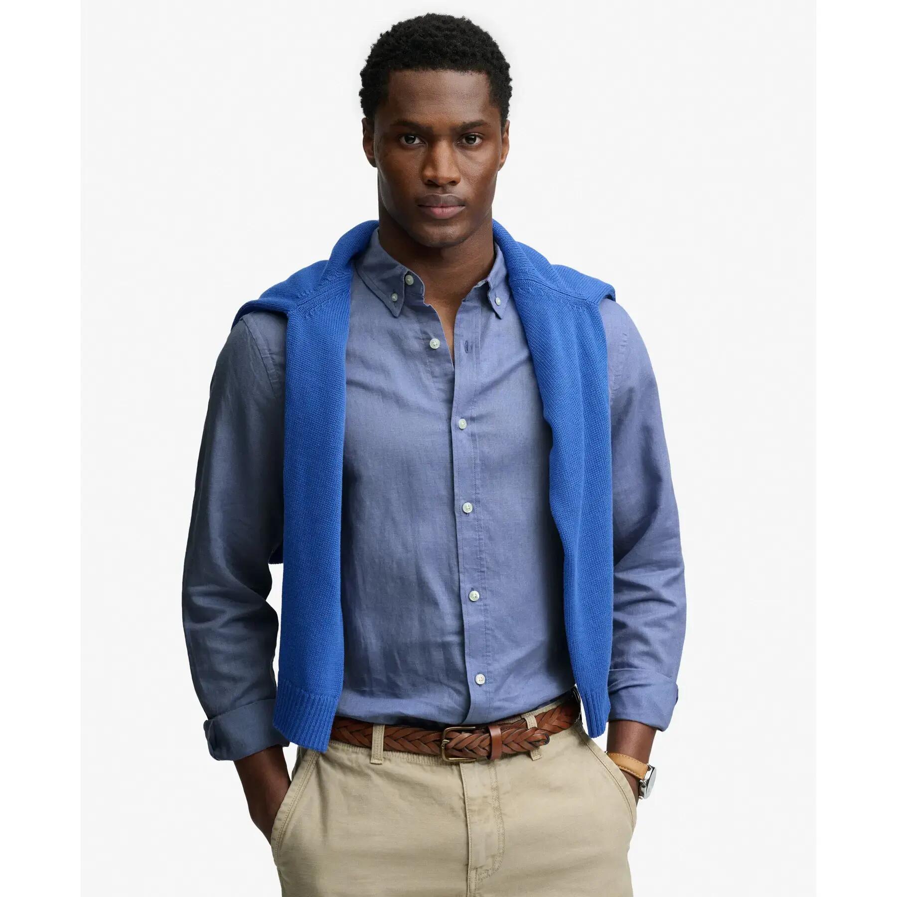 Langarmhemd aus Leinen Superdry 2/5