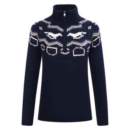 Pullover 1/2 Reißverschluss Damen HV Polo Josie