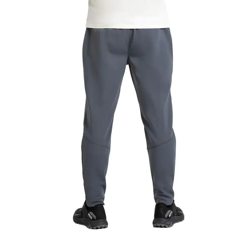 Pantalón trekking hombre, elástico DWR - Aludra Gris Antracita 2/4