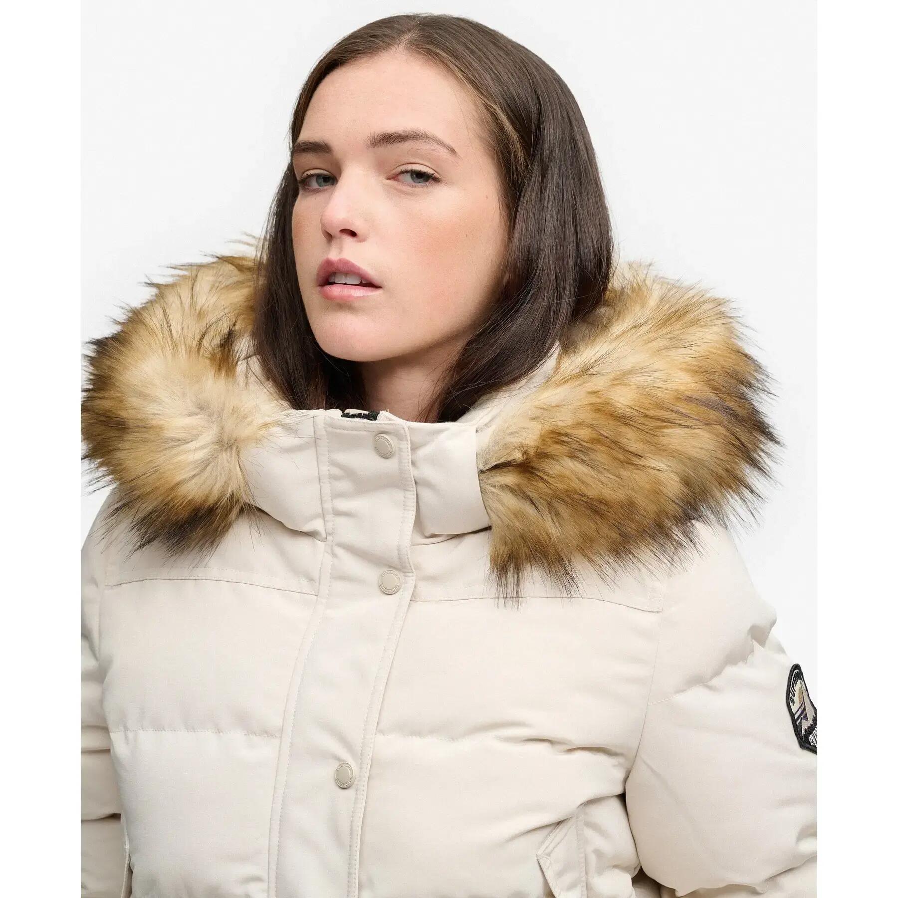 Casaco com capuz feminino Superdry Everest 4/6