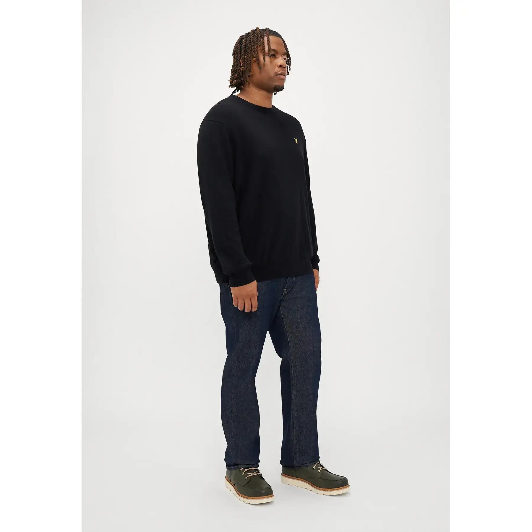 Sweter z haftem Lyle & Scott Tour 4/6