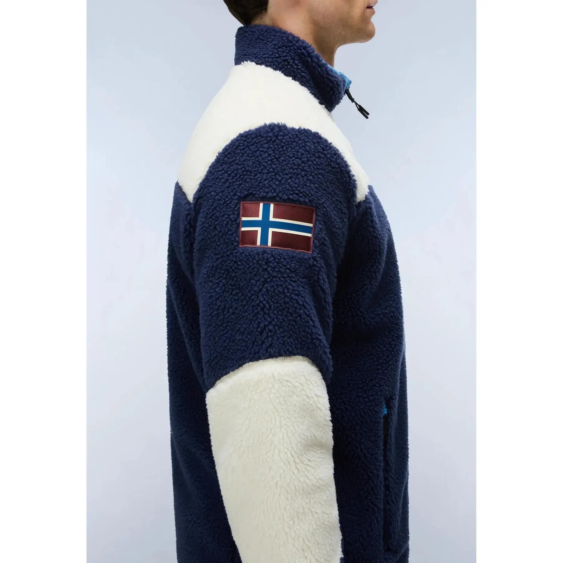 Giacca oversize da donna con zip Napapijri Yupik 7/7
