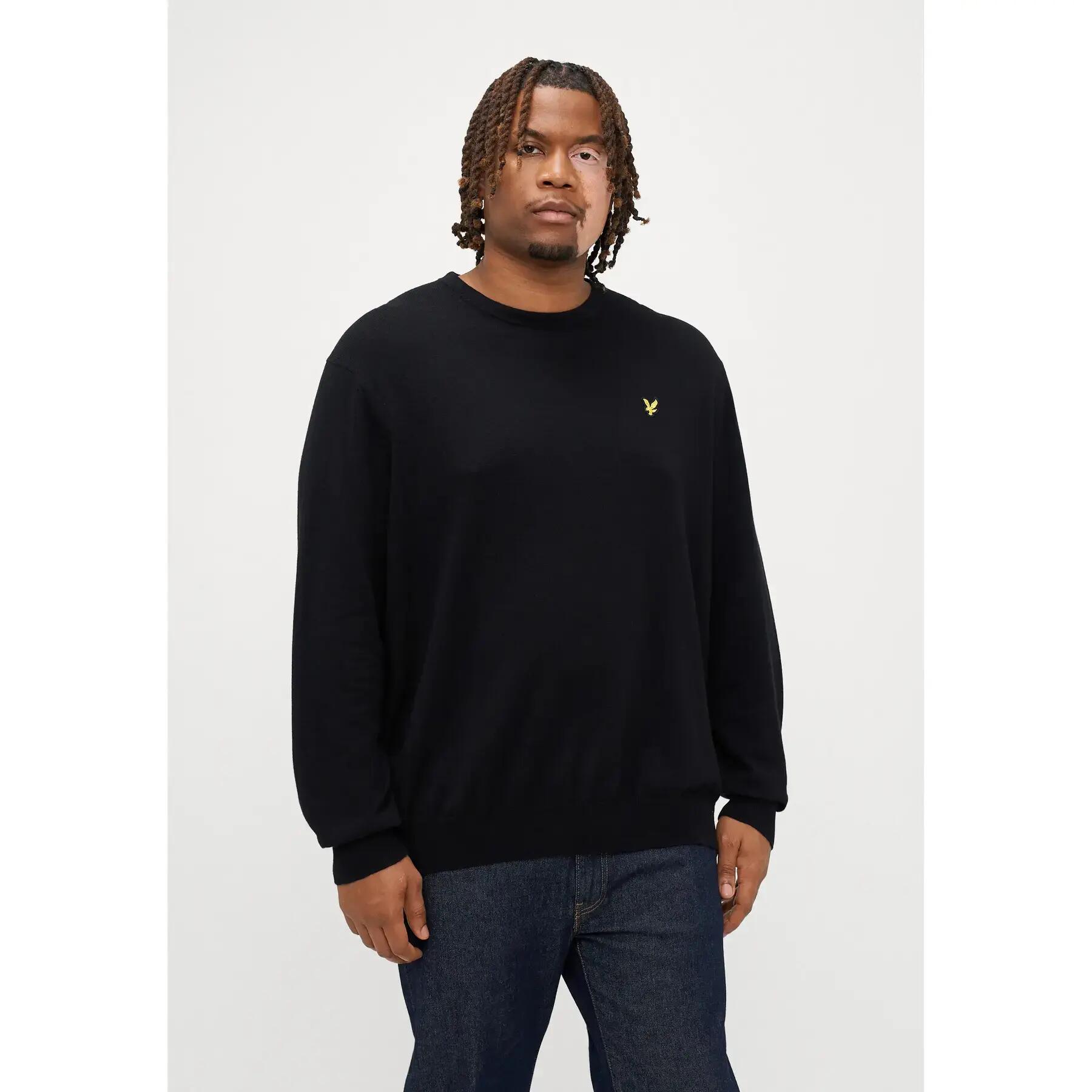 Sweter z haftem Lyle & Scott Tour 3/6
