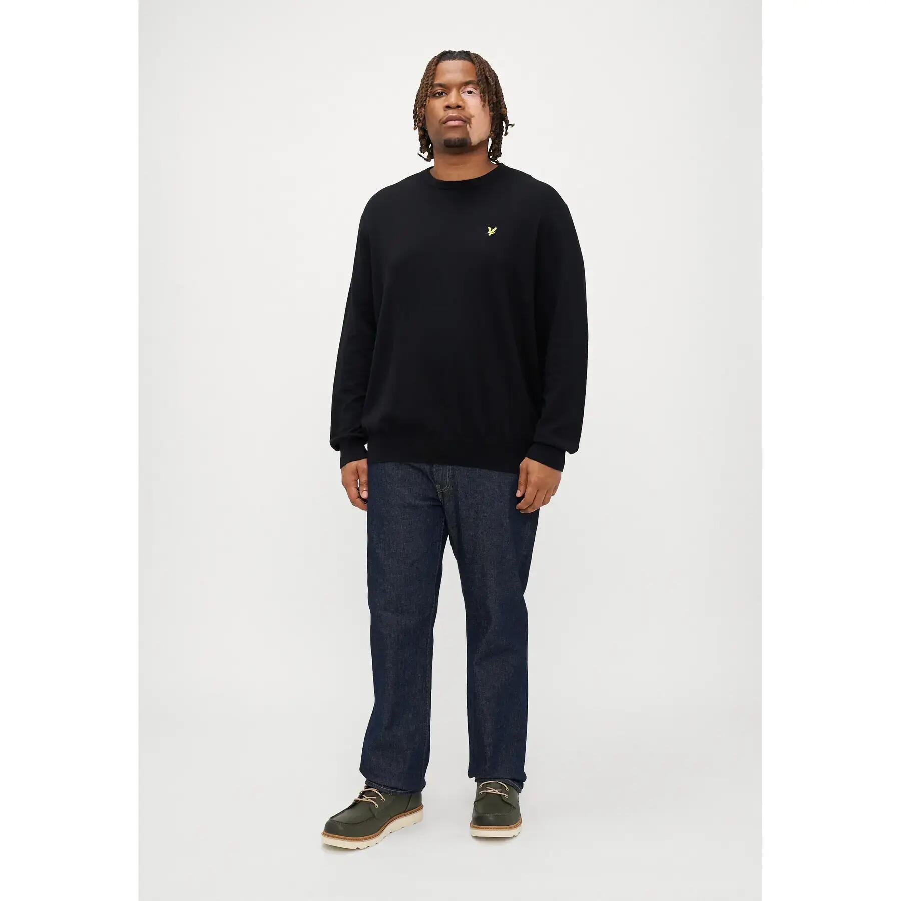 Sweter z haftem Lyle & Scott Tour 2/6