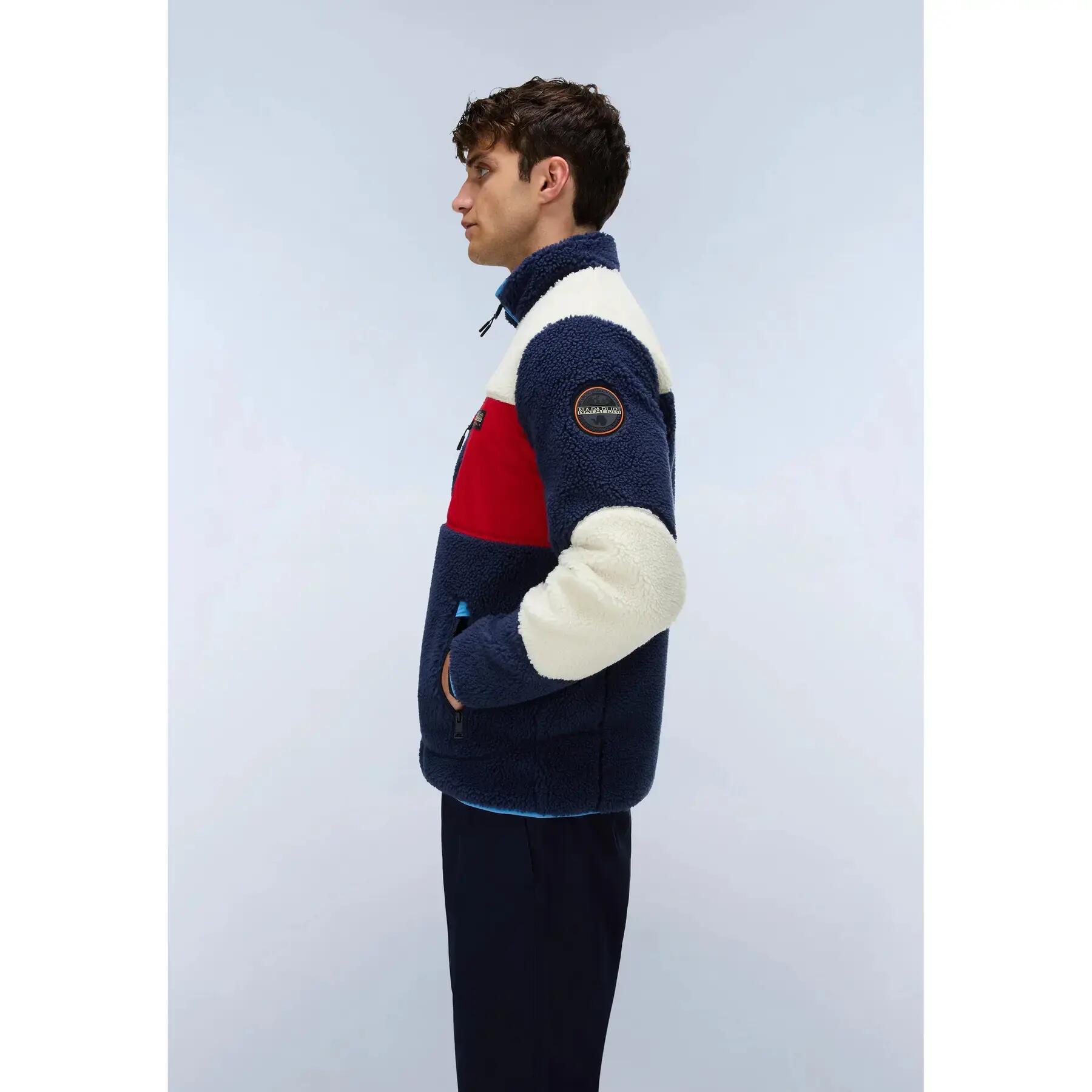 Giacca oversize da donna con zip Napapijri Yupik 5/7