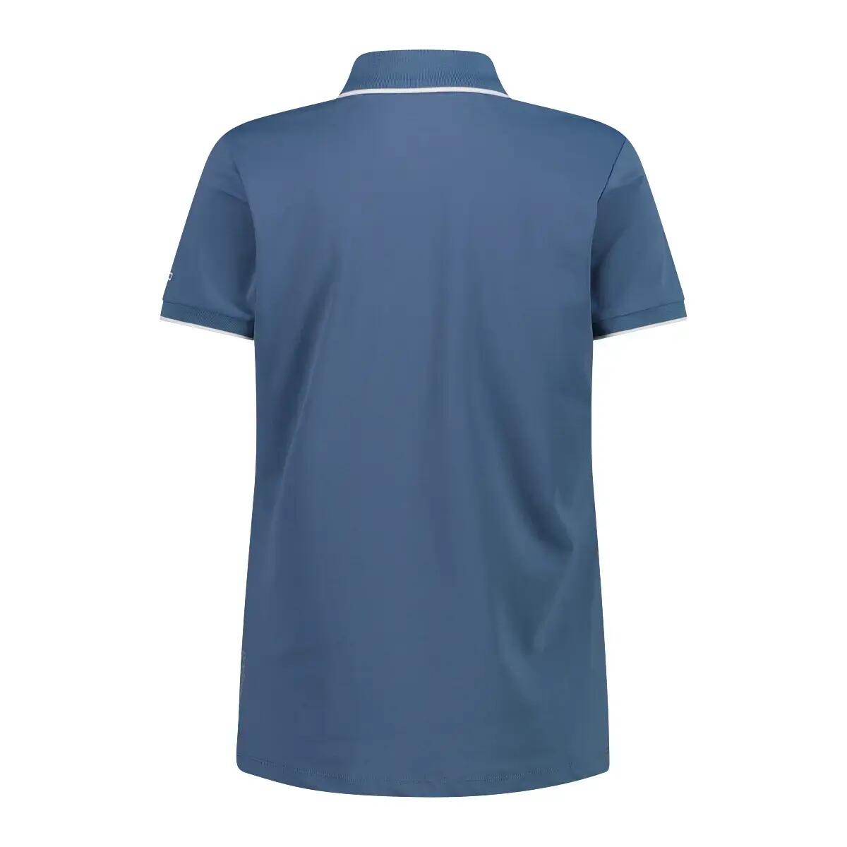 Polo en piquée extensible femme CMP 2/4