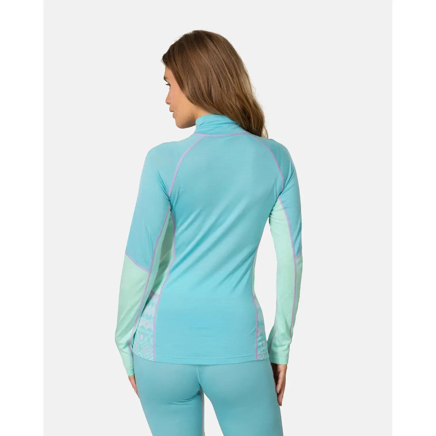 Maglia mezza zip maniche lunghe donna Kari Traa Malia 4/6