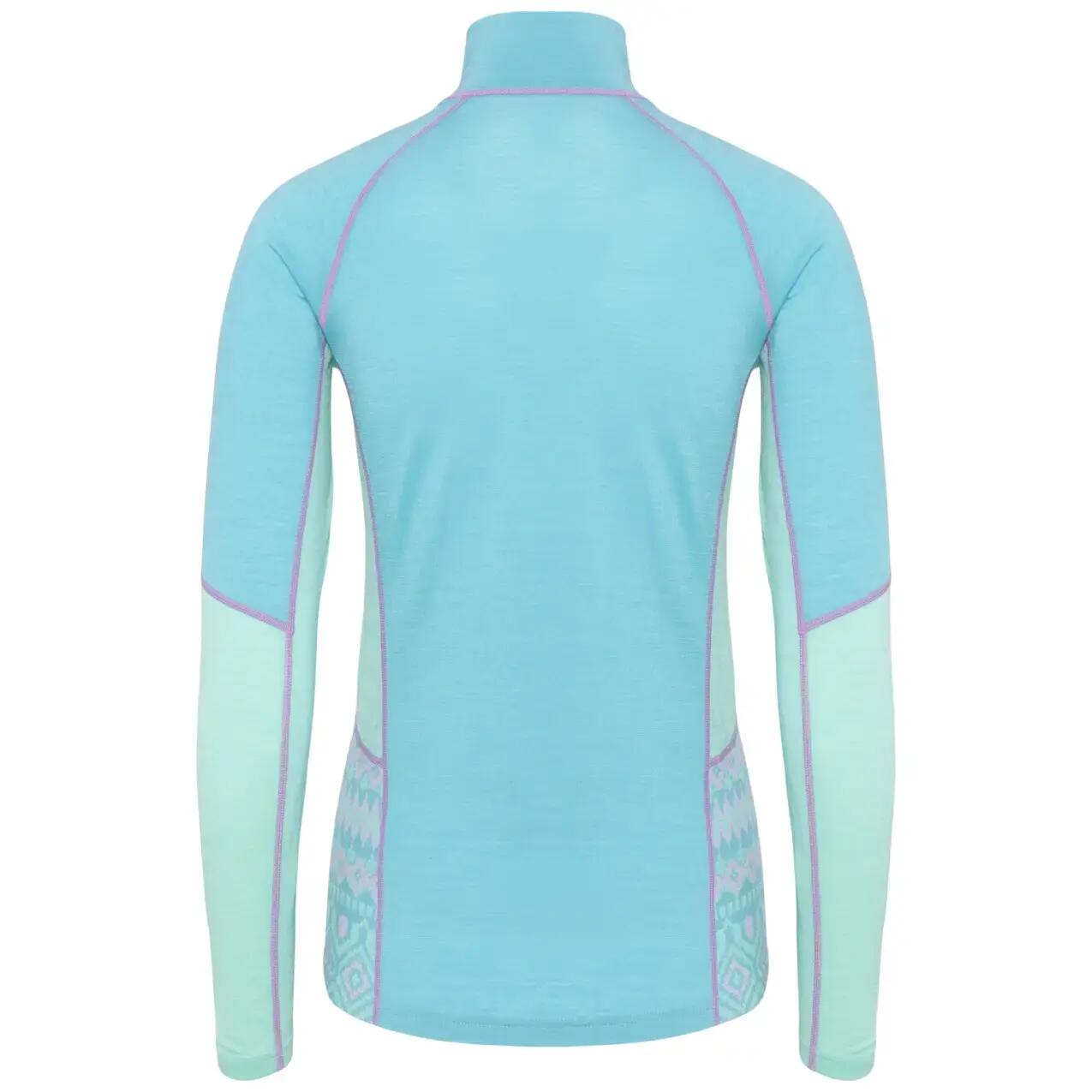 Maglia mezza zip maniche lunghe donna Kari Traa Malia 2/6