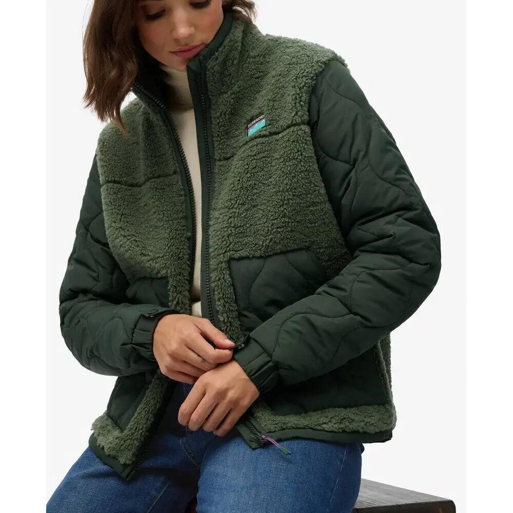Polaire hybride femme Superdry 5/7