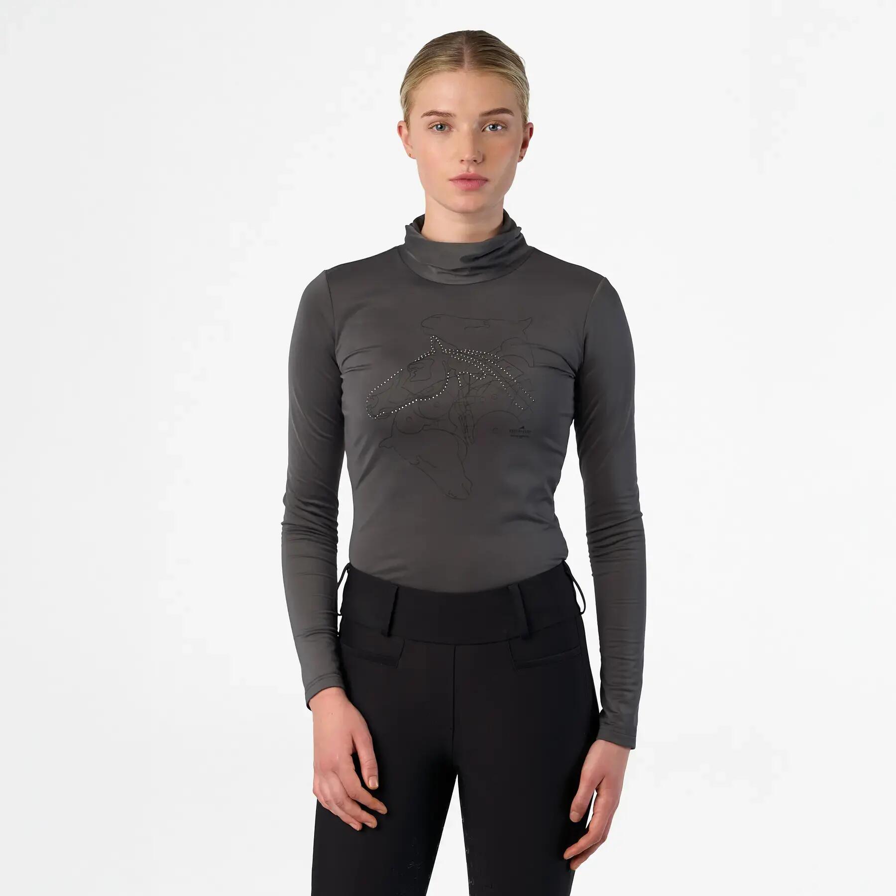 Damski sweter z golfem Euro-Star Ariana 2/5