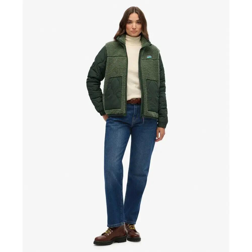 Polaire hybride femme Superdry 3/7