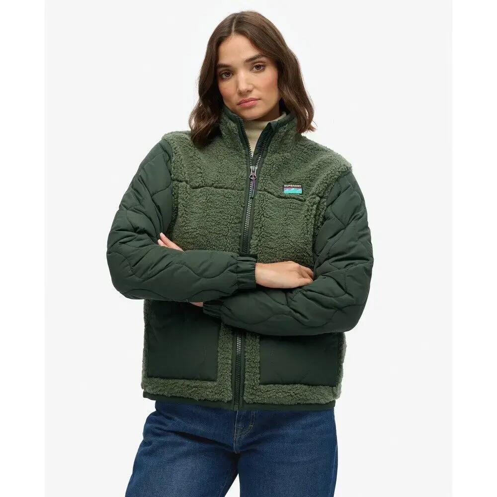 Polaire hybride femme Superdry 2/7