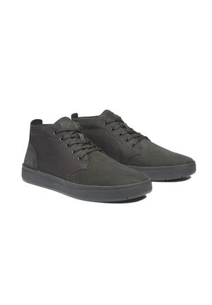 Timberland Herren DAVIS SQUARE Mid Lace Sneaker 1A1T16 001 Leder schwarz
