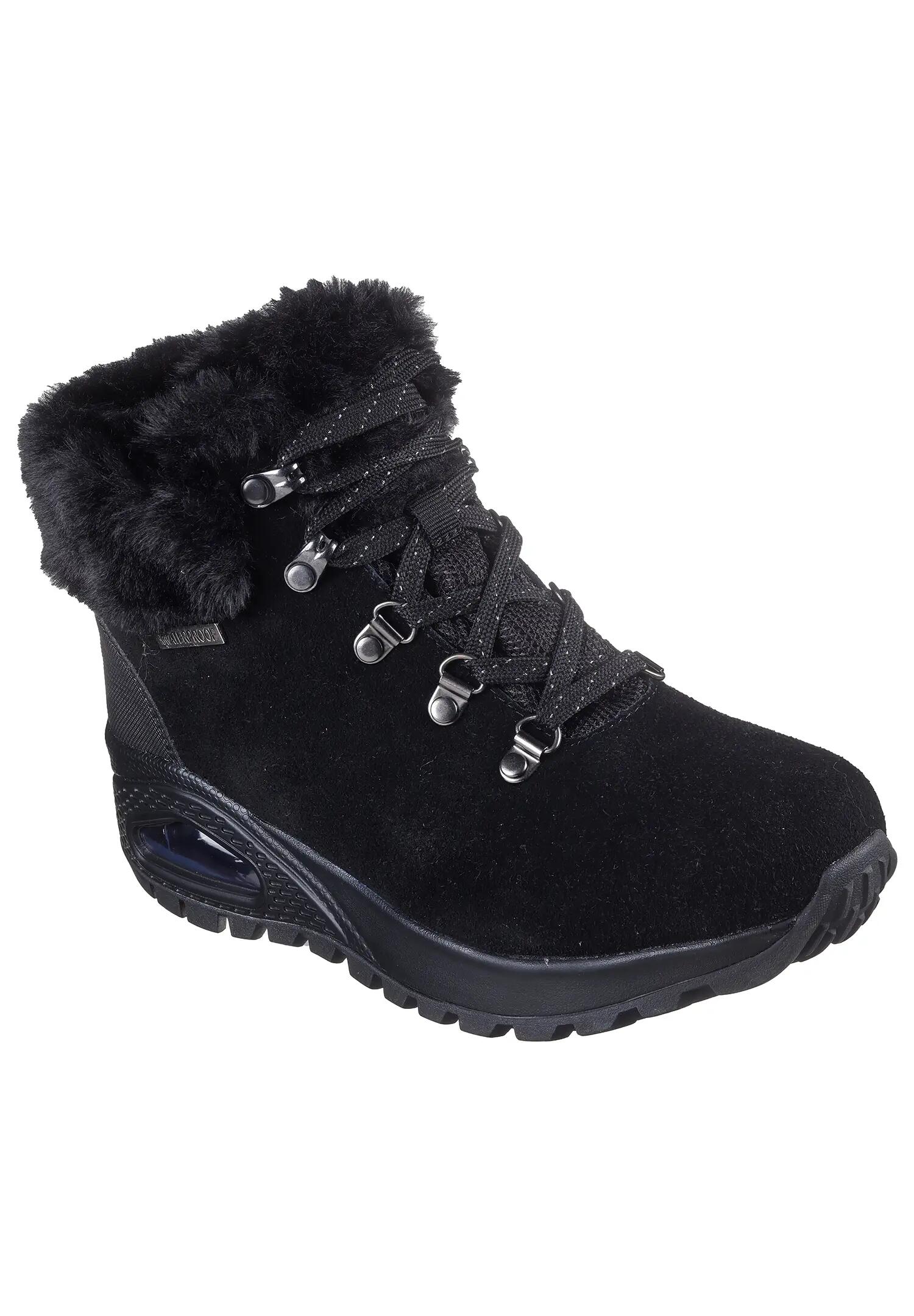 Skechers Damen Uno Rugged Moonlight Ridge 176996 BBK Schwarz 3/4